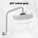 NNEDSZ 9'' Rain Shower Head Overhead High-pressure Swivel Chrome