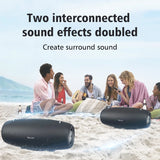 NNEOBA Bluetooth Speaker with Shoulder Strap Black