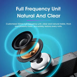 NNEOBA Computer Bluetooth RGB Light Speaker Black