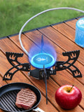 NNEOBA Folding 3800W UFO Camping Stove Black