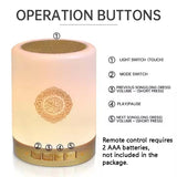 NNEOBA Night Light Bluetooth Qur’an Speaker White