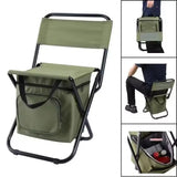 NNEOBA Folding Camping Chair with Carry Bag Green