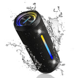 NNEOBA Bluetooth Speaker Dazzling Lights Black
