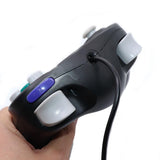 2-Pack Wired Vibrating Game Controller For Nintendo Ngc / Wii - Silver-1915197028946808835