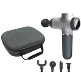 Portable Rechargeable Muscle Massager - Grey Handbag-1915196899451867142