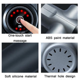 Portable Rechargeable Muscle Massager - Grey Handbag-1915196899451867138