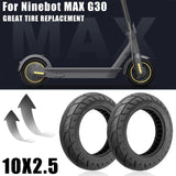 10-Inch Electric Scooter With Explosion-Proof Tires For Ninebot Max G30 - Black-1915196890534776837