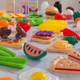 NNEDSZ Tasty Treats Play Food Set for kids (115 pcs)