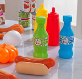 NNEDSZ Tasty Treats Play Food Set for kids (115 pcs)