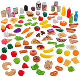 NNEDSZ Tasty Treats Play Food Set for kids (115 pcs)