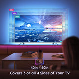 NNEDSZ 3M LED Strip Lights Rope Light for TV, Gaming and Computer (Lights Strip App with Remote Control)