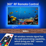 NNEDSZ 3M LED Strip Lights Rope Light for TV, Gaming and Computer (Lights Strip App with Remote Control)