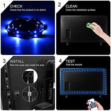 NNEDSZ 3M LED Strip Lights Rope Light for TV, Gaming and Computer (Lights Strip App with Remote Control)