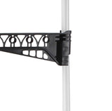 NNEDSZ CARLA HOME Folding 3 Tier Clothes Laundry Drying Rack with Stainless Steel Tubes for Indoor & Outdoor Home