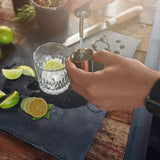 NNEDSZ Cocktail Shaker Set Bartender Kit with Bamboo frame and 12 Pieces Stainless Steel Bar Tool Set