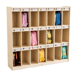NNEDSZ 21 Cubbies Bag Locker Storage Cabinet