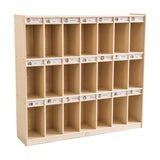 NNEDSZ 21 Cubbies Bag Locker Storage Cabinet
