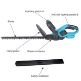 NNEDSZ 36V Cordless Electric Hedge Trimmer Garden Cutter Pruner W/ 3 Batteries