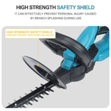NNEDSZ 36V Cordless Electric Hedge Trimmer Garden Cutter Pruner W/ 3 Batteries