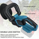 NNEDSZ 36V Cordless Electric Hedge Trimmer Garden Cutter Pruner W/ 3 Batteries