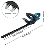 NNEDSZ 36V Cordless Electric Hedge Trimmer Garden Cutter Pruner W/ 3 Batteries