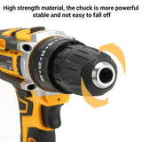 NNEDSZ 36VF BRUSHLESS HEAVY DUTY CORDLESS DRILL IMPACT DRIVER KIT HAMMER +2 BATTERY Box