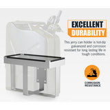 NNEDSZ 20L Jerry Can Holder Galvanized Steel 4x4 Camper Trailer Caravan Offroad AU