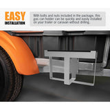 NNEDSZ 20L Jerry Can Holder Galvanized Steel 4x4 Camper Trailer Caravan Offroad AU