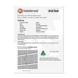 NNEDSZ 10 Pack 155-165mm (6-6.5") Brick Hooks - Wall Clips Hangers For Pictures Plants