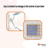 NNEDSZ 10 Pack 155-165mm (6-6.5") Brick Hooks - Wall Clips Hangers For Pictures Plants