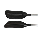 NNEDSZ 2.2M Kayak Paddle - Curved Blade Position Shift Oar Aluminium Shaft