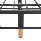 NNEDSZ Metal Bedframe Mattress Foundation (Light Grey) – King