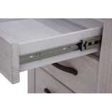 NNEDSZ Foxglove Tallboy 5 Chest of Drawers Solid Ash Wood Bed Storage Cabinet - White