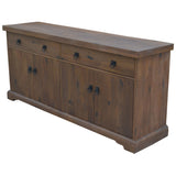 NNEDSZ Florence  Buffet Table 180cm 2 Door 4 Drawer Solid Mango Timber Wood