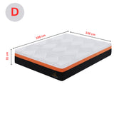 NNEDSZ Heavenly Double Size Memory Foam Medium-Firm Feel 31cm Mattress