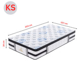 NNEDSZ Majestic Rest King Single Size 7 Zones Luxury Premium Firm Pocket Spring 34cm Mattress
