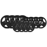 NNEDSZ 35kg Tri-Grip 50mm Olympic Plate Set
