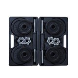 NNEDSZ 20kg Dumbbell Set with Case