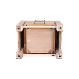 NNEDSZ Bedside Table 2 drawers Night Stand Solid Wood Acacia Oak Colour