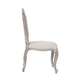 NNEDSZ Medium Size Oak Wood White Washed Finish Dining Set