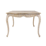 NNEDSZ Dining Table Oak Wood Plywood Veneer White Washed Finish in large Size