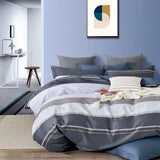 NNEDSZ Pani Charcoal Reversible Quilt Cover Set Queen