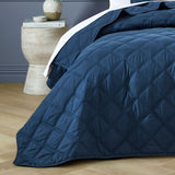NNEDSZ Bianca Barclay Navy Coverlet Set Queen/King