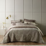 NNEDSZ Bianca Kairo Taupe Coverlet Set Single/Double