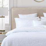 NNEDSZ Bianca Byron White Quilt Cover Set Queen
