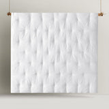 NNEDSZ Accessorize Elma White Jacquard 3 Piece Comforter Set Queen