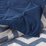 NNEDSZ J Elliot Home 6 Pcs Ella Navy Comforter Set Single