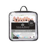 NNEDSZ 350GSM Microfiber Quilt with Cotton Cover Super King