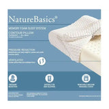 NNEDSZ Alastairs Nature Basics Memory Foam Contour Standard Pillow 38 x 58cm