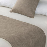 NNEDSZ Jason Linen Look Sand Bed Runner King